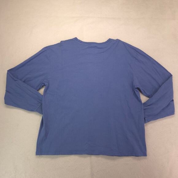 Urban Outfitteres Magic Happens Everyday Long Sleeve T Shirt Mens Size XL Blue - Picture 9 of 9